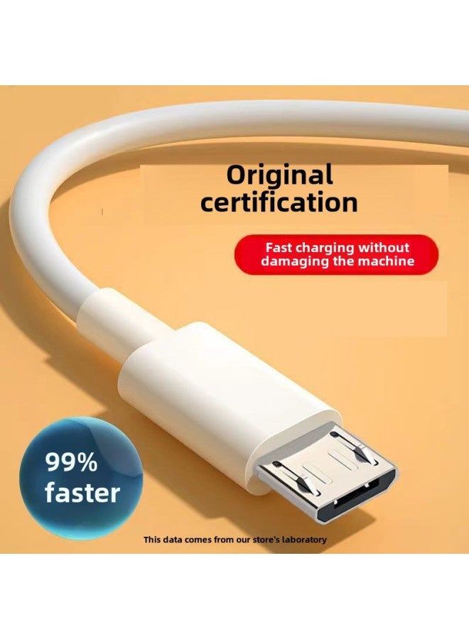 Low Temperature Fast Charging Usb Android Data Cable For Vivo/red Rice OPPO Huawei Glory Trapezoidal Fast Charging Data Cable-Color:3 Lines 99% Up Speed Official Authentic Product_about 0.25m Short Line 1 Official Genuine Product - Image 2