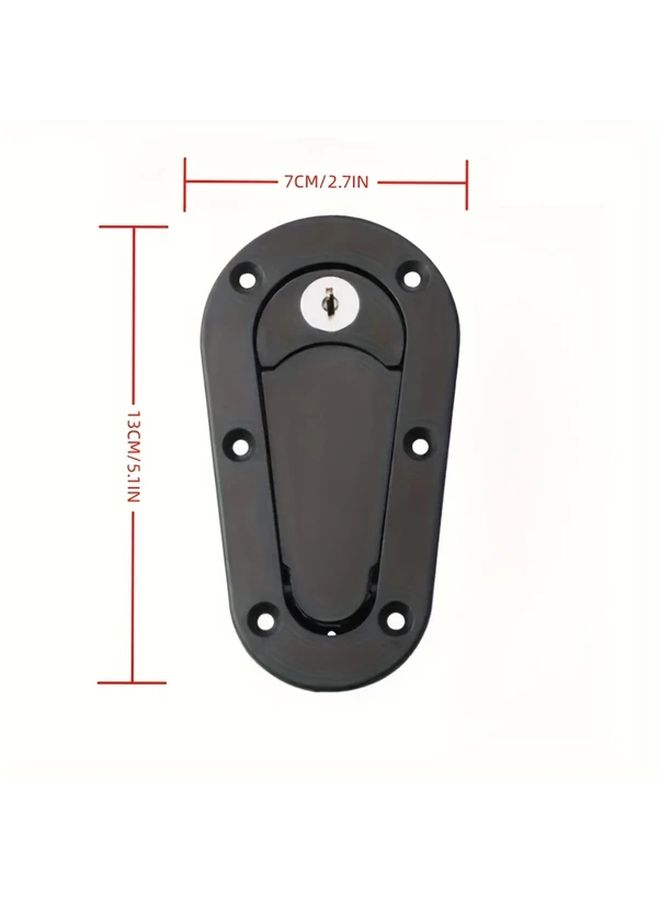 Universal Quick Release Hood Lock Kit With Screws Bolts Ordinary Lock Style - Image 4