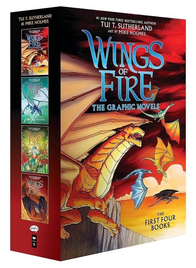 WINGS OF FIRE GRAPHIX BOX SET BOOKS 1-4