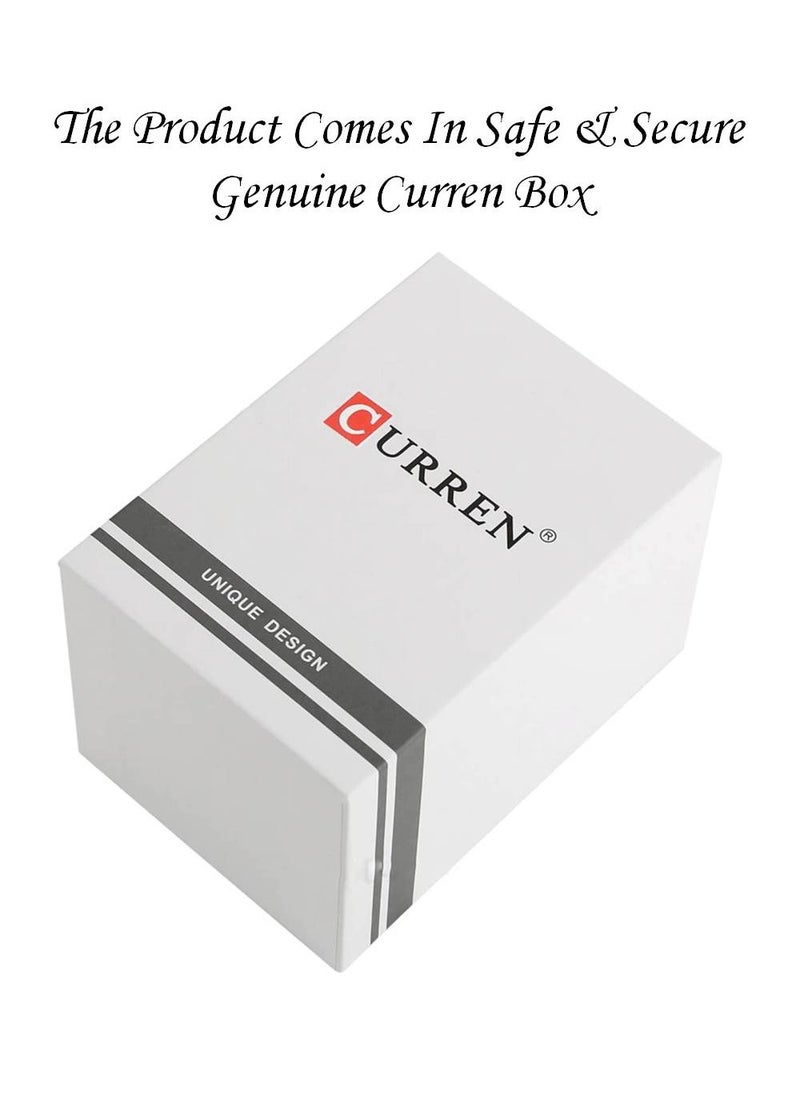 CURREN - Men's Chronograph Quartz Waterproof Wrist Watch - Image 1