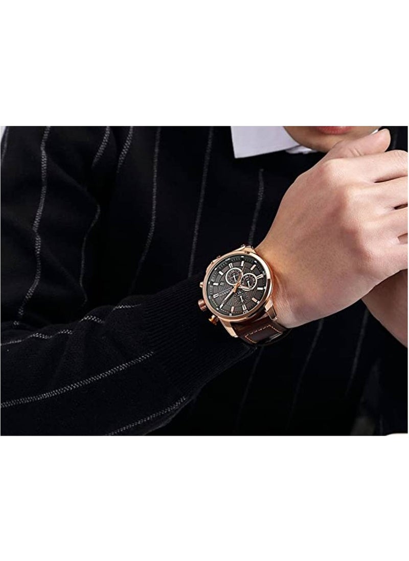 CURREN - Men's Chronograph Quartz Waterproof Wrist Watch - Image 1