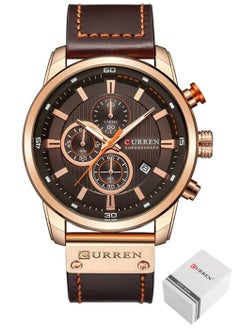 Men's Chronograph Quartz Waterproof Wrist Watch