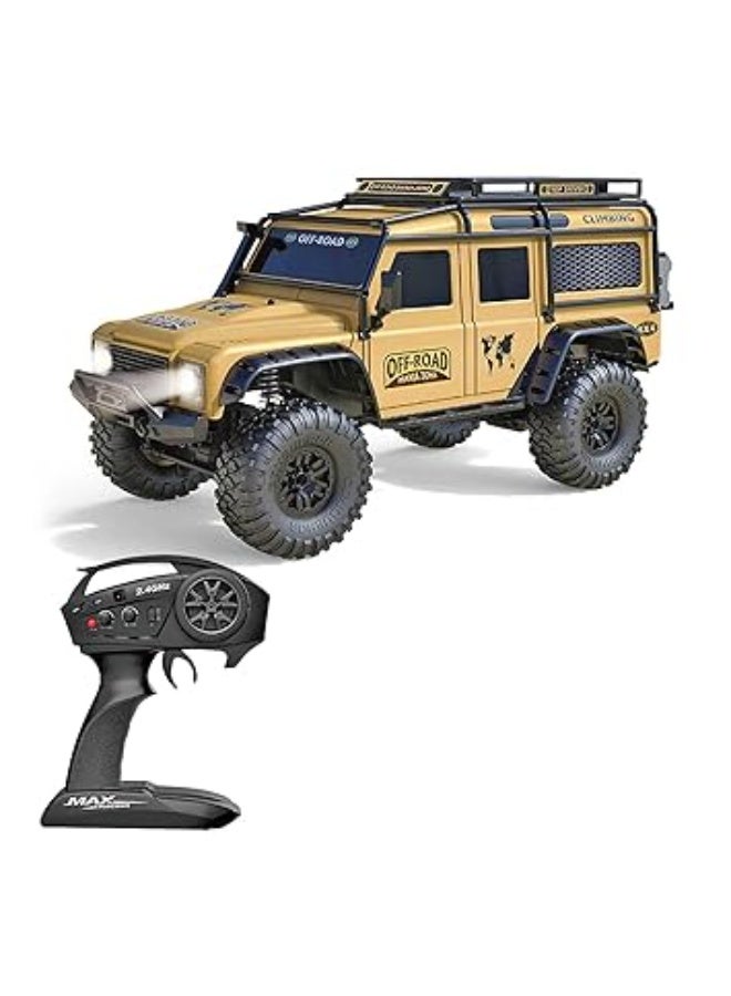 مايتويز شاحنة تسلق الوحش MYTOYS HB-ZP1005 1:10 4WD - سرعة عالية 15 كم/س سيارة تحكم عن بعد على الطرق الوعرة مع أضواء LED، سيارة رالي لجميع التضاريس للأطفال والبالغين - Image 1