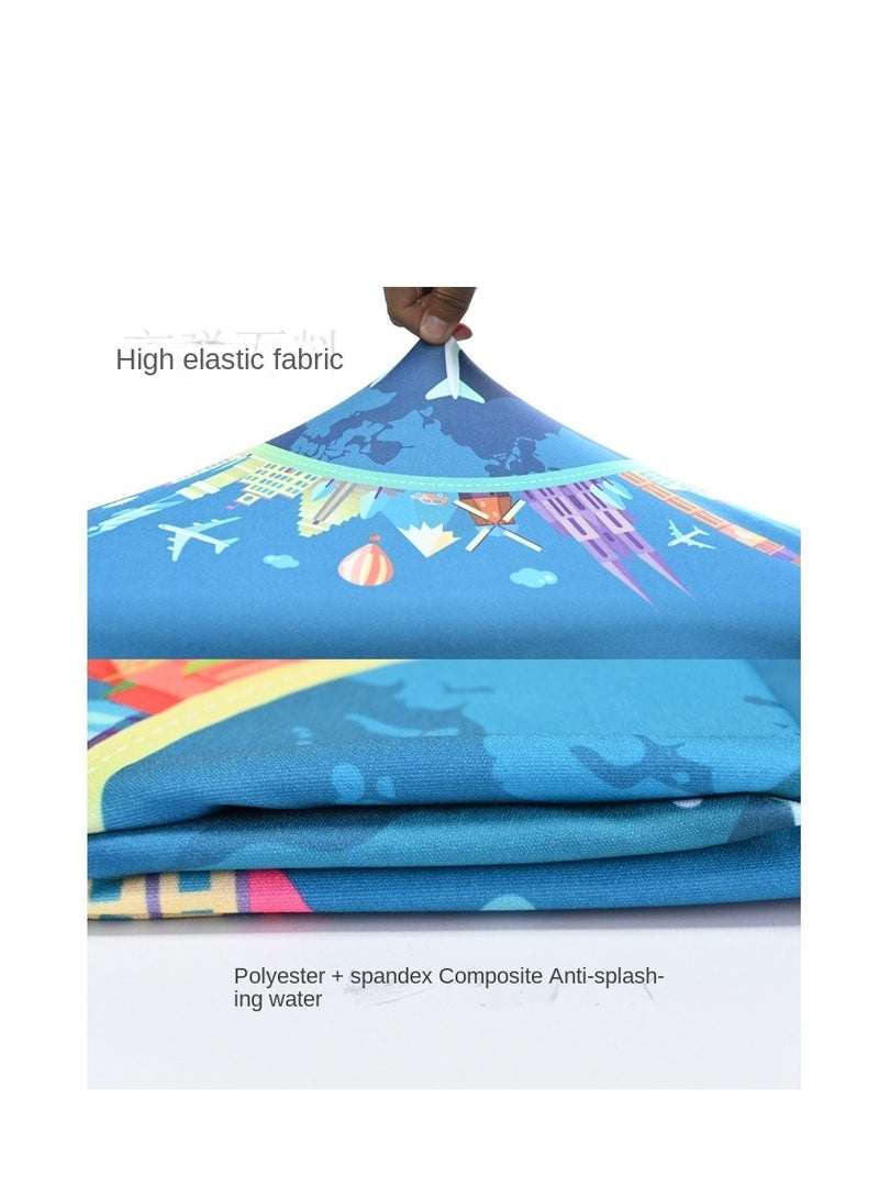 Y&D Kuromi Luggage Cover Water-Washable Suitcase Cover Spandex Elastic Luggage Protective Covers Travel Accessories Suitable for 18-32 Inch Trolley Case for Business Trip School Daily Using - Image 2