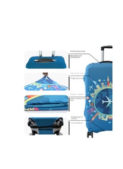 Y&D Kuromi Luggage Cover Water-Washable Suitcase Cover Spandex Elastic Luggage Protective Covers Travel Accessories Suitable for 18-32 Inch Trolley Case for Business Trip School Daily Using  - Image 3