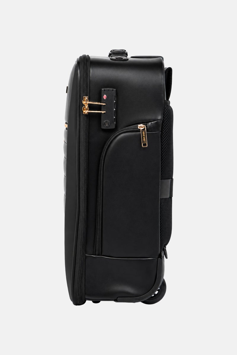 NINE WEST 20 Inch Business Luggage, Black - Image 3