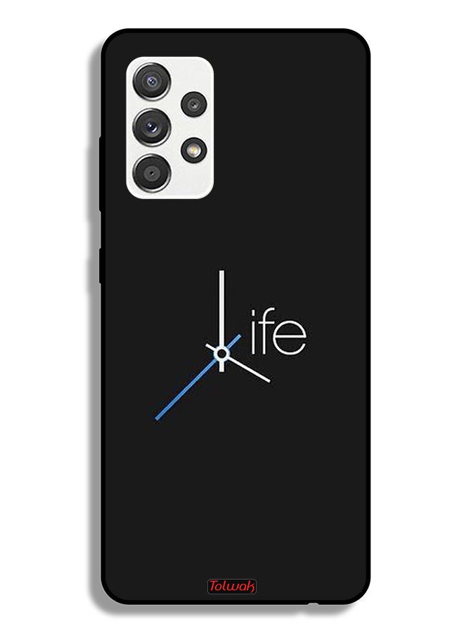 Tolwak Samsung Galaxy A32 5G Protective Case Cover Life Clock - Image 1