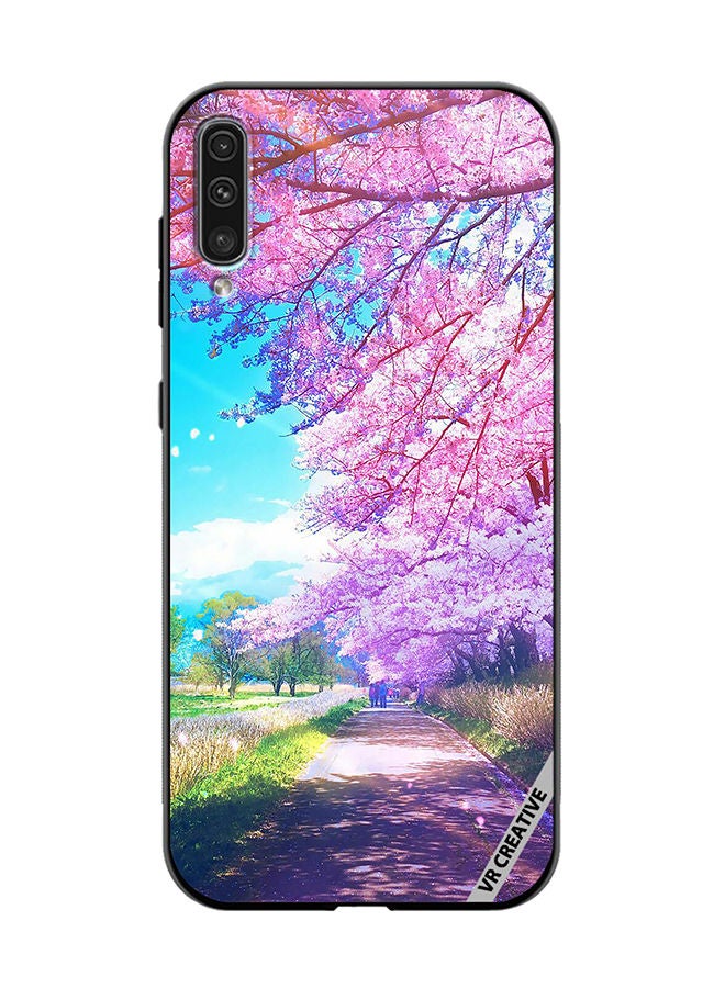 VR CREATIVE Protective Case Cover For Samsung Galaxy A70/A70s Garden Design  Multicolour - Image 1