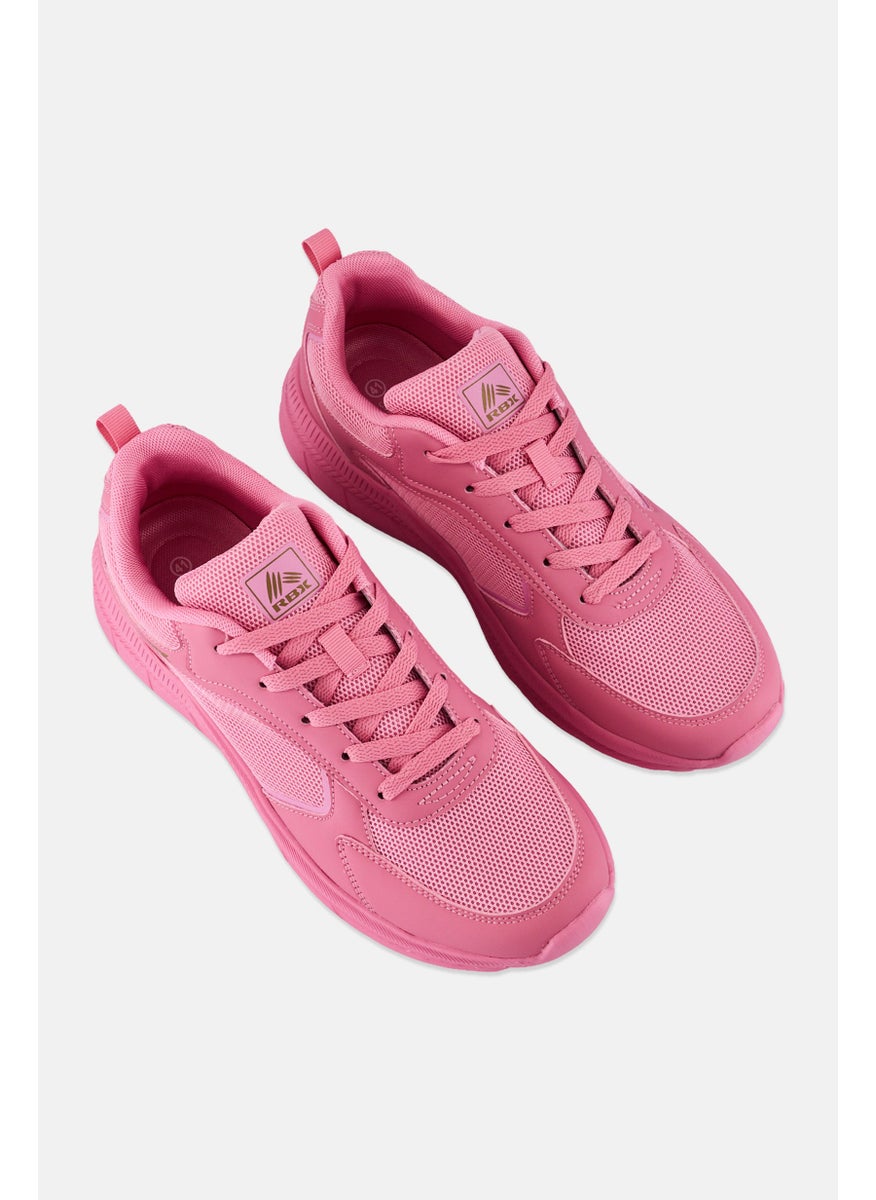 RBX Women Lace Up Hiking Shoes, Pink  - Image 4