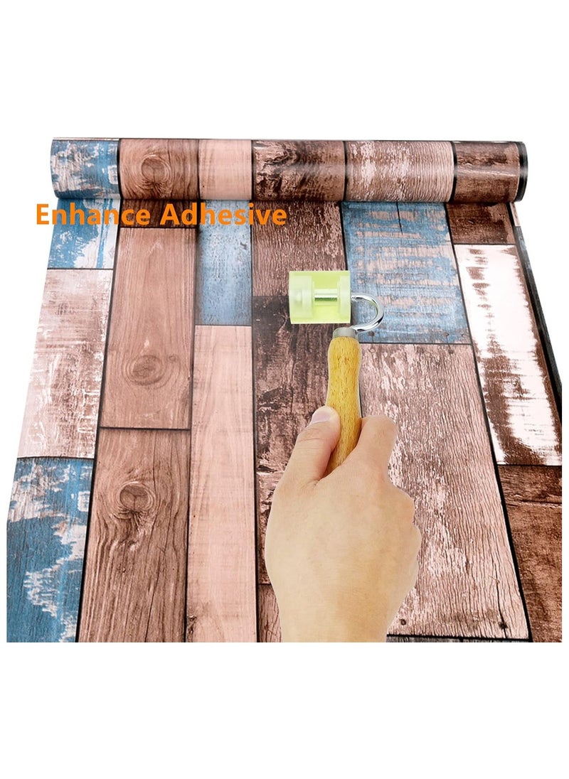 Wallpaper Smoothing Tool Kits Multi-Function Smoothing Tool Set for Peel and Stick Adhesive Contact Paper Vinyl Window Tint Film Car Wrap with Seam Roller Scraper Felt Squeegee Trimming Tool - Image 2