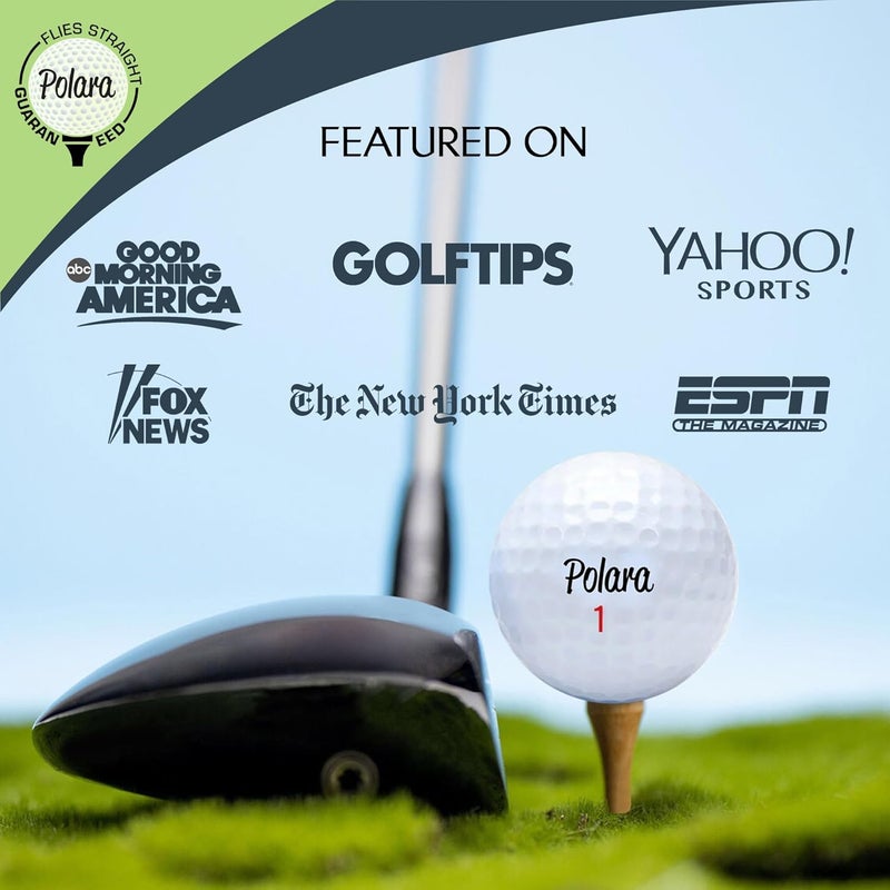 Polara XD Extra Distance Self-Correcting Golf Balls - 12 Pack - Image 4