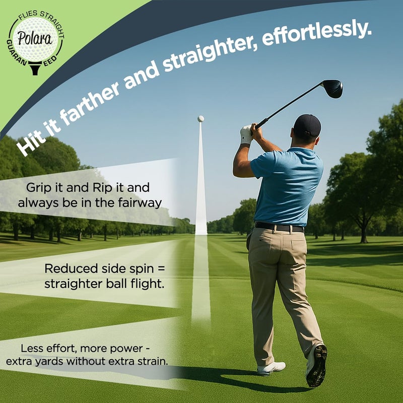 Polara XD Extra Distance Self-Correcting Golf Balls - 12 Pack - Image 2