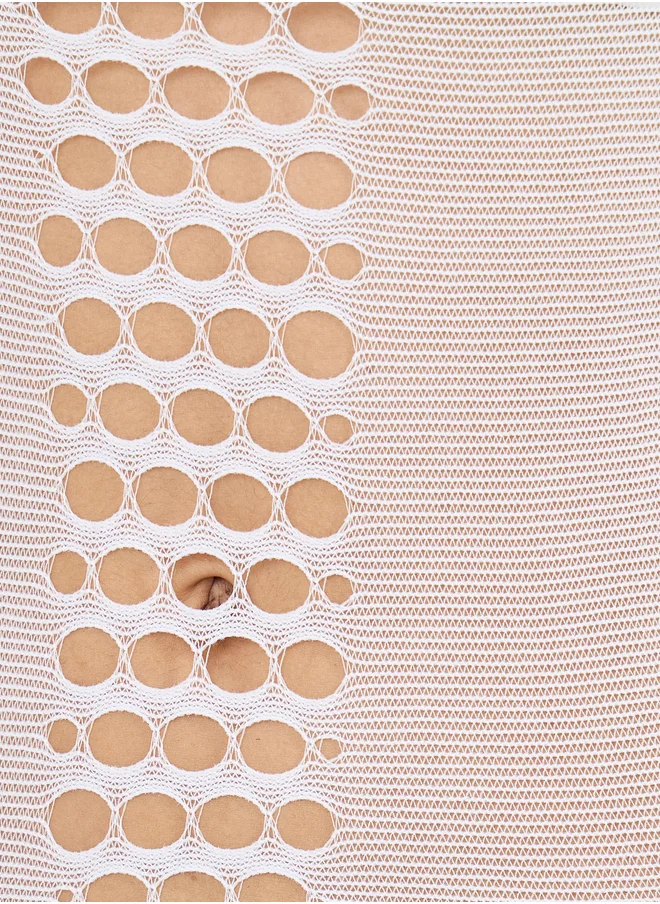 ستايلي Styli Strappy Cut-Out Bodycon Slip Dress