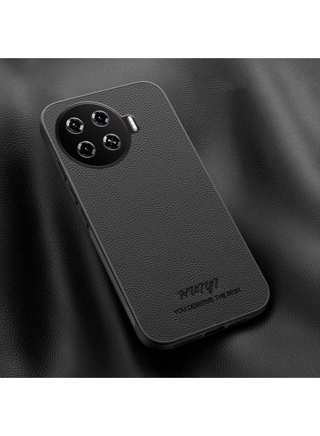 The Bros حافظة لتكنو سبارك 20 برو+ حافظة هاتف جلدية مغناطيسية HUIYI