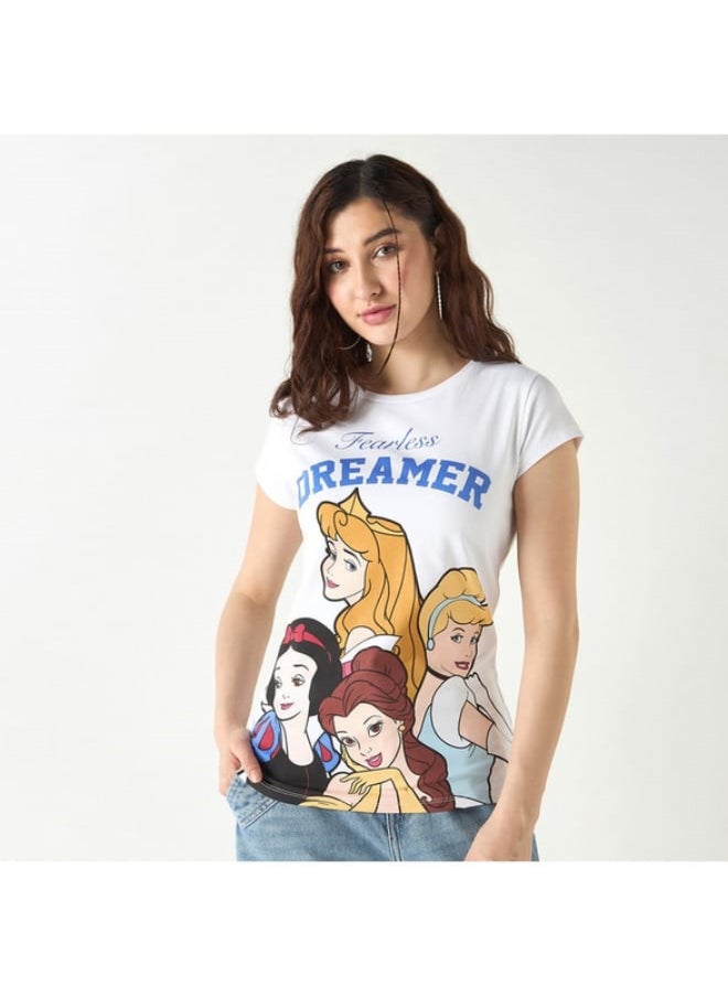SP Characters Disney Princess Print T-shirt  - Image 2