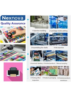 NexNova Gi 490 For Canon 2 Pack Black For Pixma G3400 G2400 G1400 G4400 G1411 G2411 G3411 G4411 G4410 G3410 G2410 G1410  - Image 5
