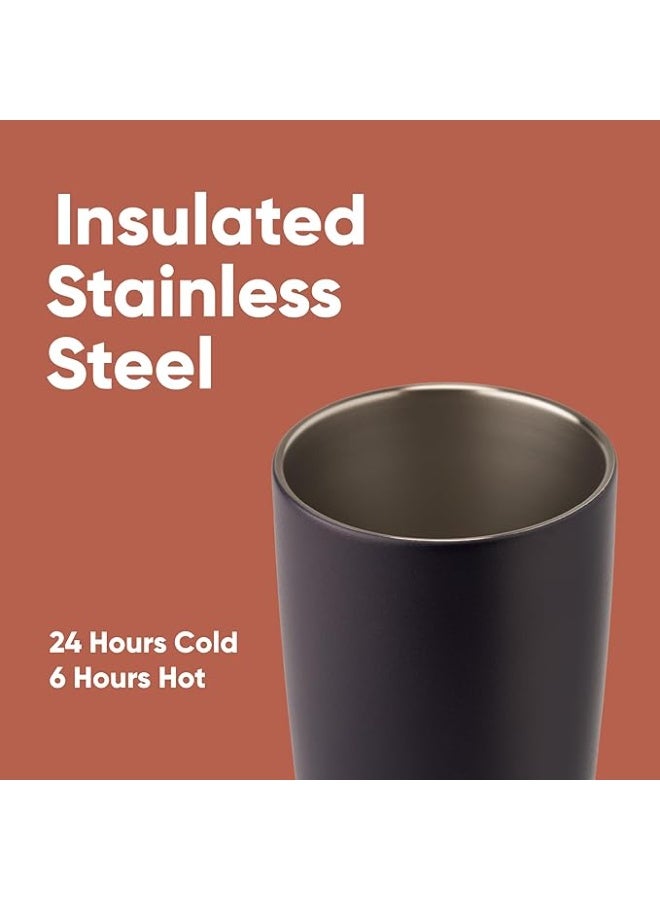 أوالا كوب قهوة معزول من الفولاذ المقاوم للصدأ SmoothSip لون كحلي - Image 4