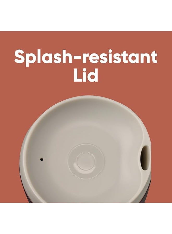 أوالا كوب قهوة معزول من الفولاذ المقاوم للصدأ SmoothSip لون كحلي - Image 3