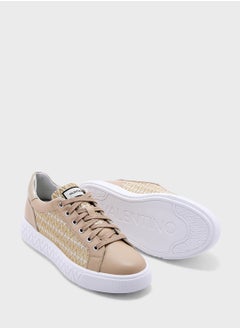 VALENTINO BY MARIO VALENTINO Lace Up Low Top Sneakers  - Image 3