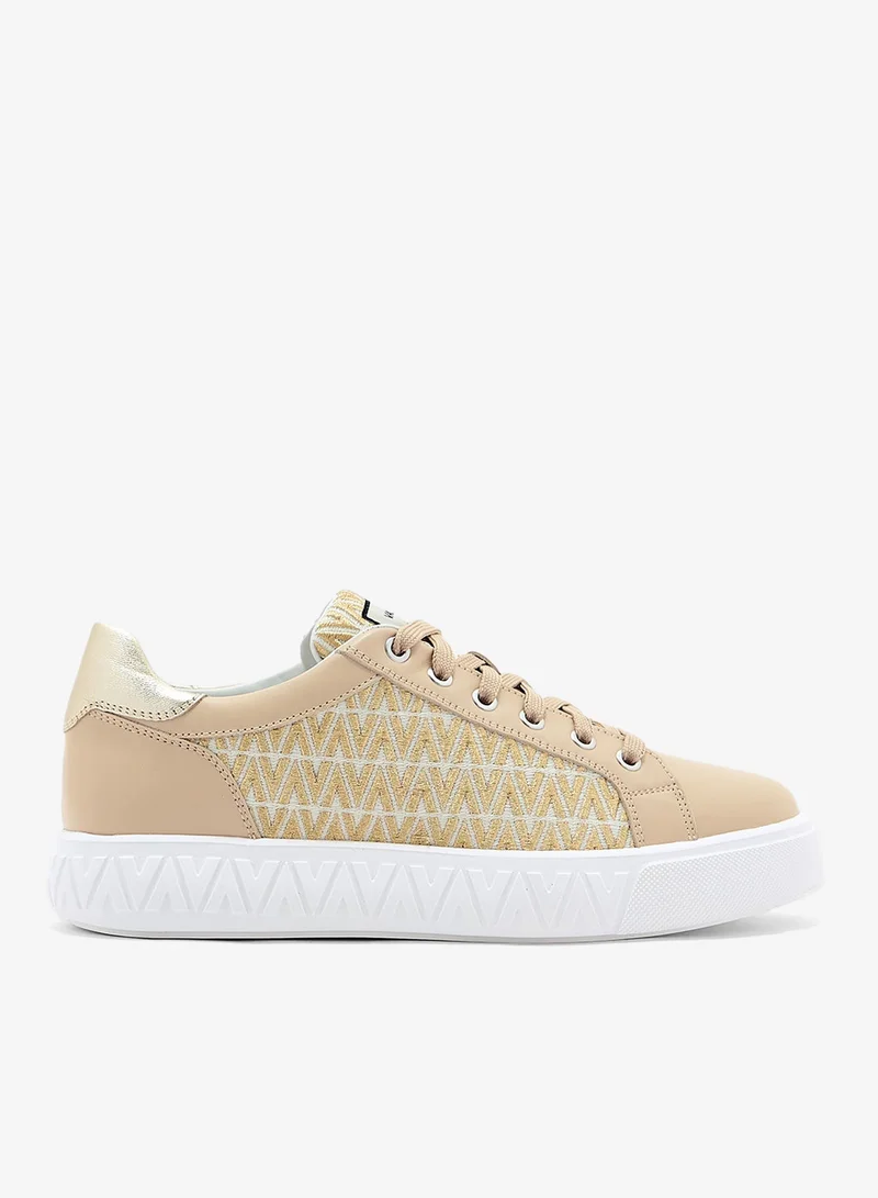 VALENTINO BY MARIO VALENTINO Lace Up Low Top Sneakers