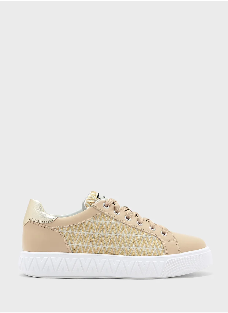 VALENTINO BY MARIO VALENTINO Lace Up Low Top Sneakers