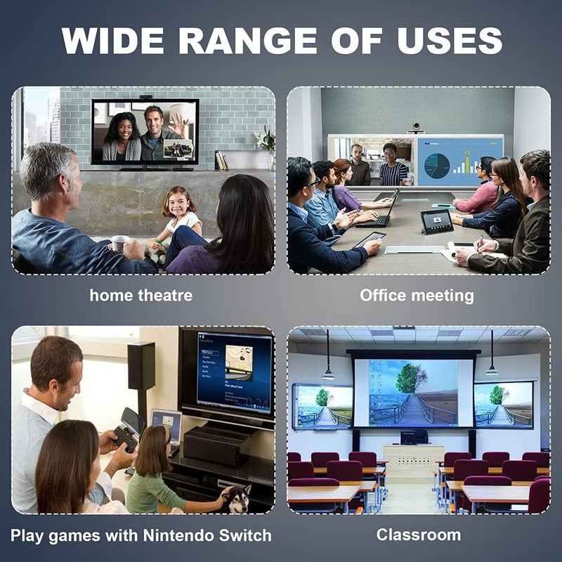 Angusplay DisplayPort Switch Box 2-in-1-out 8K@30Hz 4K@120Hz DisplayPort 1.4 Switcher Compatible with PC, Laptop, Monitor, Gaming, TV - Image 4