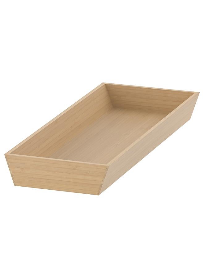 Zaboon Utensil Tray, Light Bamboo, 20X50 Cm - Image 1