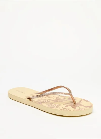 Celeste Women's Printed Slip-On Thong Slippers