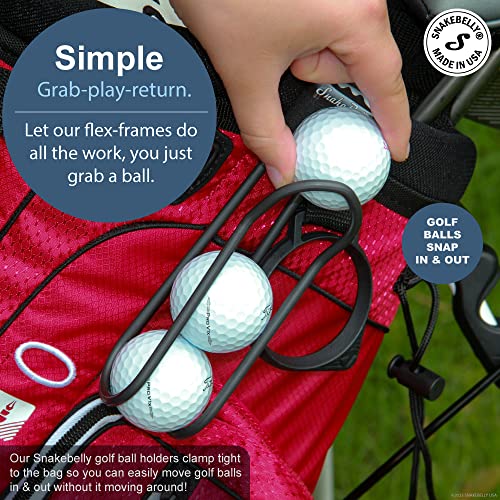 SnakeBelly Golf Ball Holder - Pro with Quick-Draw Release (Blue) - Image 5