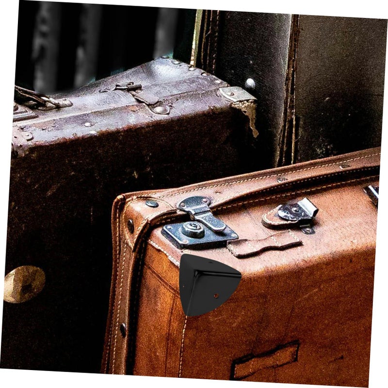 16 Pcs Metal Corner Guards Black For Toolbox Makeup Case Box Protection Corner Covers Wind Guard - Image 4