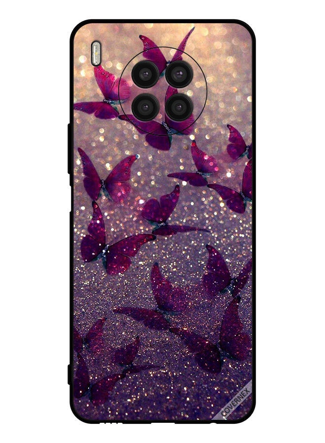 Covernex غطاء حماية واقٍ لهاتف هونر 50 لايت جليتر باترفلايز - Image 1