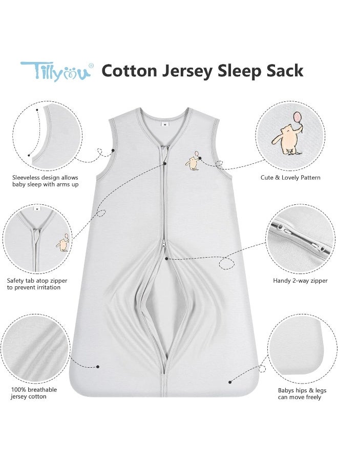 TILLYOU TILLYOU baby-boys Sleeveless Quilted Sleep Sacks  - Image 2