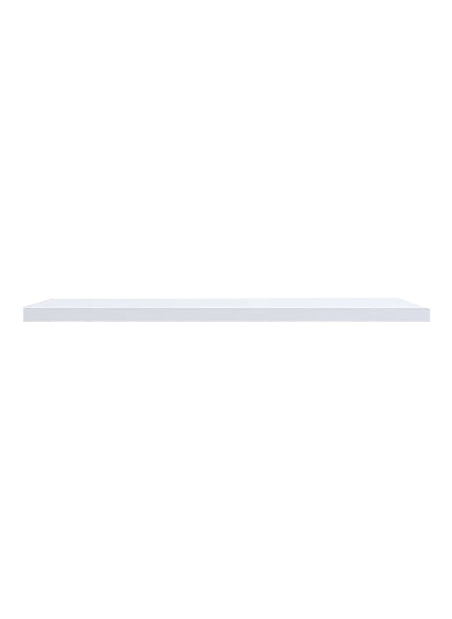 Micasa Space Saving Hassel Free Premium Wooden Shelf White 90 x 20 cm 