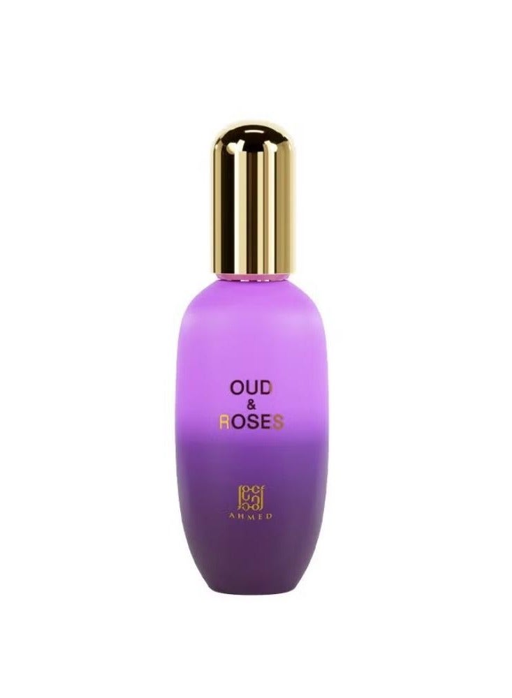 AHMED OUD AND ROSES BODY GEL 30ml - Image 1