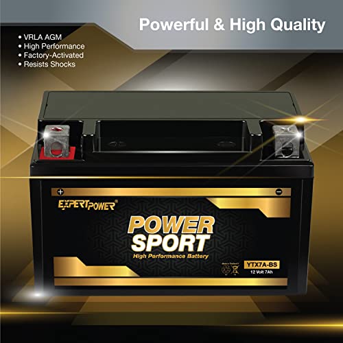 ExpertPower YTX7A-BS 12v7ah lead_acid_battery - Image 4