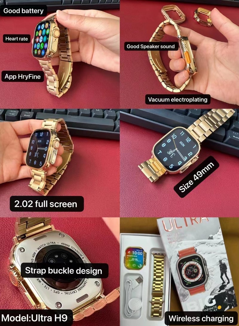 AROAQ H9 Ultra Max Smart Watch Screen 2.2 HD 49MM - Image 4