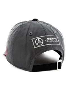 Mercedes-Benz Mercedes-Benz New Era Black Cap with Tonal Logo and Red Trim  - Image 4