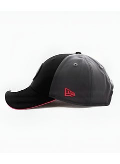 Mercedes-Benz Mercedes-Benz New Era Black Cap with Tonal Logo and Red Trim  - Image 3