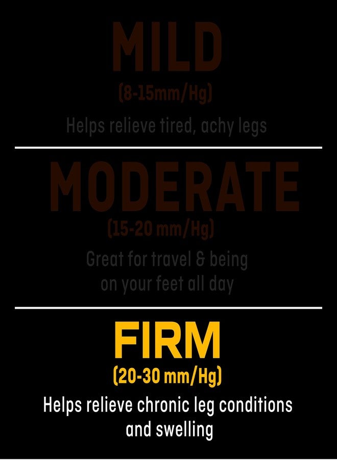 FUTURO Dress Socks for Men, X-Large, Black, Firm (20-30 mm/Hg) - Image 5