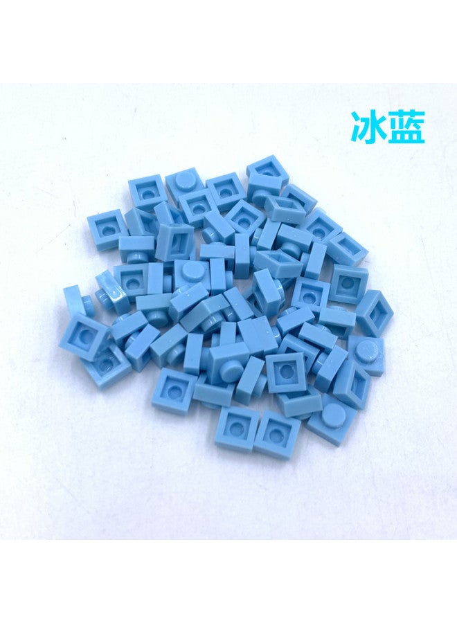 Building Block Parts Small Particles Basic Parts Short 1*1 Hole Pixel Particles Assembled Building Blocks Draw Two-dimensional Code 0.1 Kg/bag 