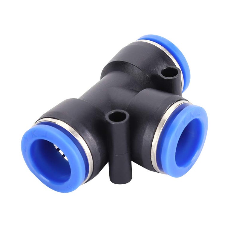 Pneumatic Air Hose 3 Way T Connector 4mm 6mm 8mm 10mm 12mm 14mm 16mm 35 Pcs - Image 5