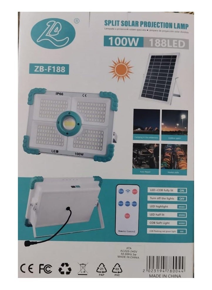 Generic Solar spotlight with separate unit and remote control  - Image 4