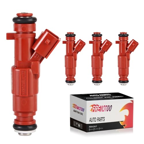FIREMOTOO Fuel Injectors Pack of 4 Compatible with Kia Forte L4 18L 2015 Soul L4 20L 20122013 for Hyundai Elantra GT L4 18L 2013 Elantra L4 18L 20112015 Veloster L4 20L 20192021 12 Holes - Image 1