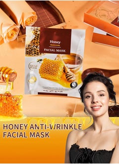 OYAX Facial Mask Honey Mask Skin Care Deep Hydrating Clarifying Nourishing Firming Mask Beauty Facial Sheet Mask  - Image 5