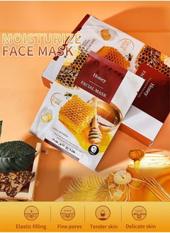 OYAX Facial Mask Honey Mask Skin Care Deep Hydrating Clarifying Nourishing Firming Mask Beauty Facial Sheet Mask  - Image 3