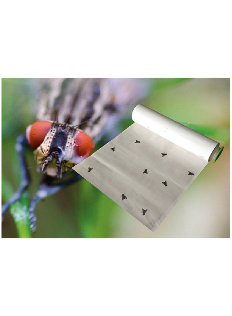 Flypaper roll 10S - for attraction and control on flying insects - indoor - Image 4