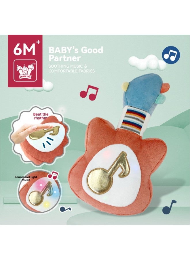 Infant Comfort Clap Drum Plush Sound And Light Early Education Toys Educational Parent-child Baby 0-1 Year Old Toys-Color:Pat Drum Plush Sound And Light Elephant - Image 4