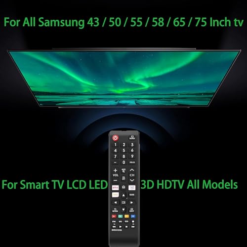 AZMKIMI Universal Remote Control for All Samsung TV Compatible All Samsung LCD LED HDTV 3D Smart TVs Models - Image 4