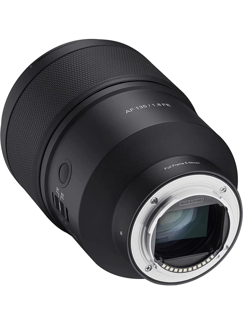 Samyang 135mm F1.8 AF Full Frame Auto Focus Telephoto Lens for Sony E Mount Cameras, Black, (SYIO13518-E) - Image 2