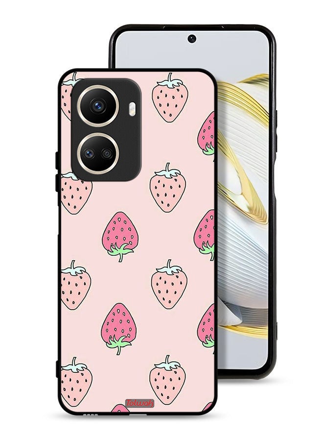 Tolwak Huawei nova 10 SE Protective Case Cover Strawberry Icon - Image 1